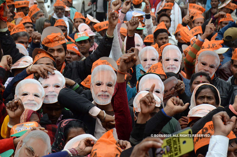 PM Modi, Bihar CM Nitish hold Sankalp rally in Patna