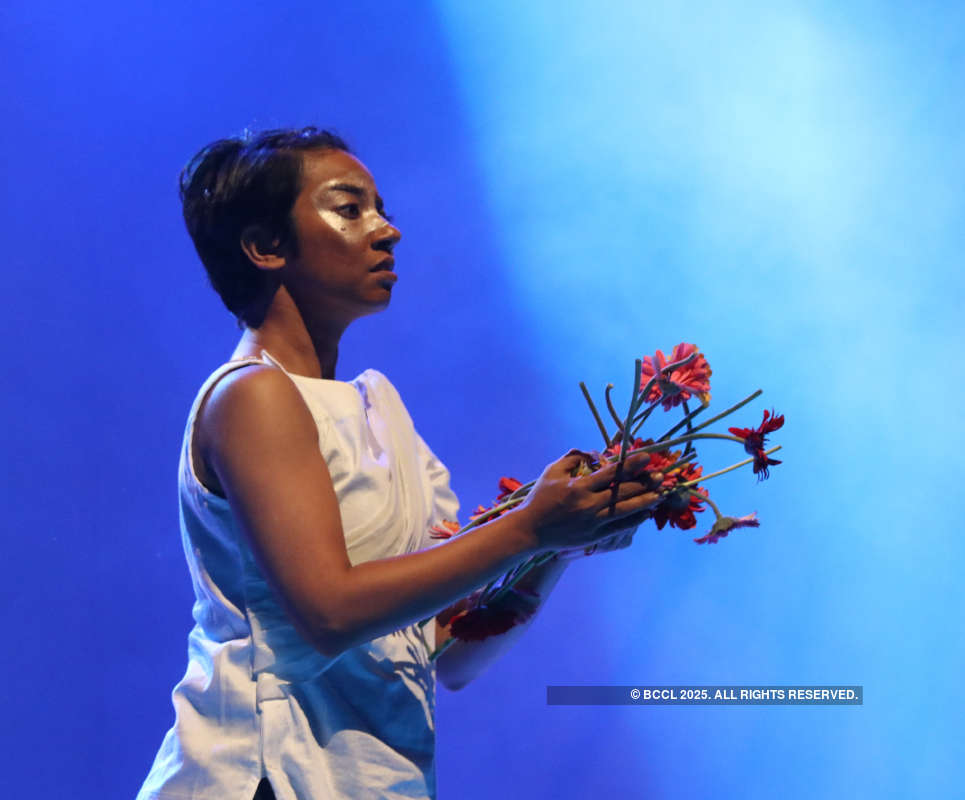 Musicians perform at the show 'Ode to Joy'