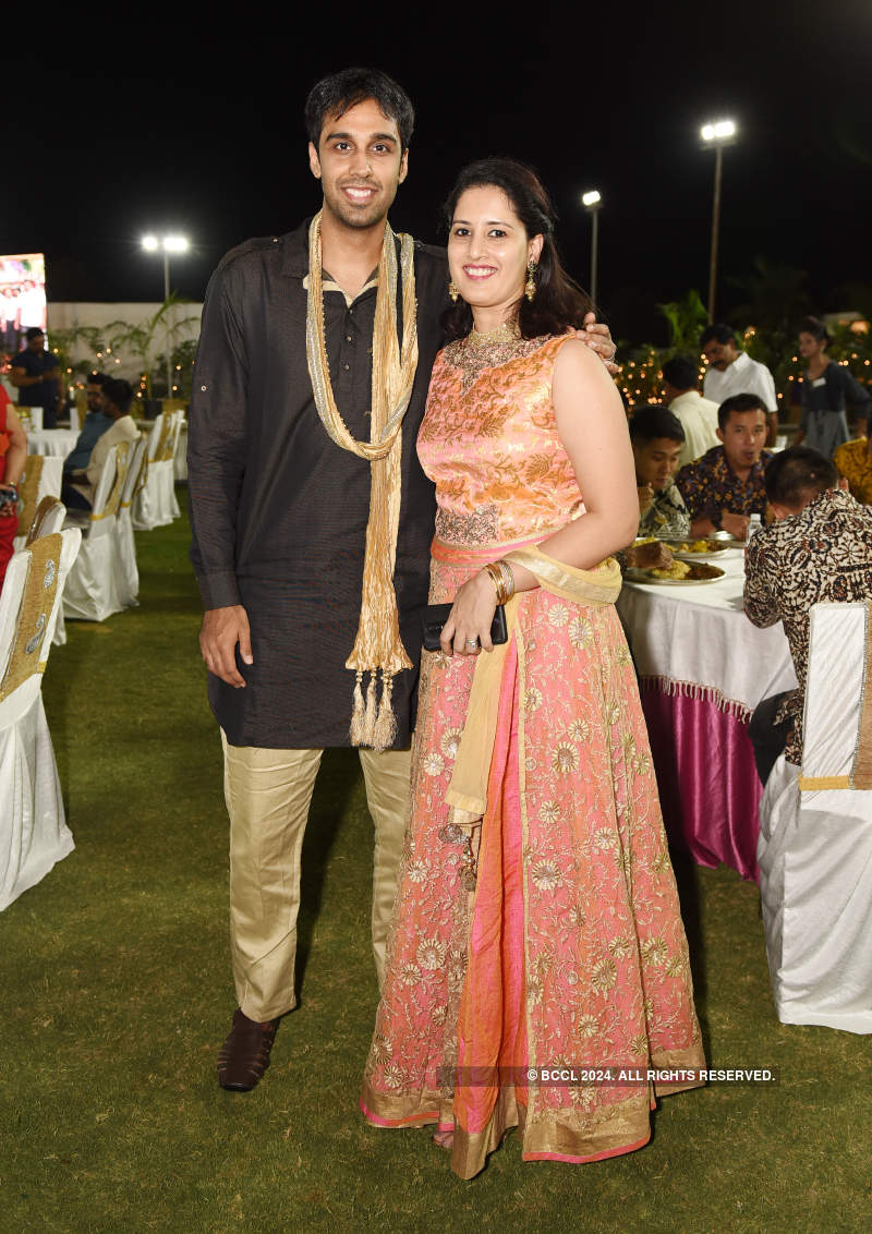 Badminton stars Sikki and Sumeeth Reddy's star-studded wedding