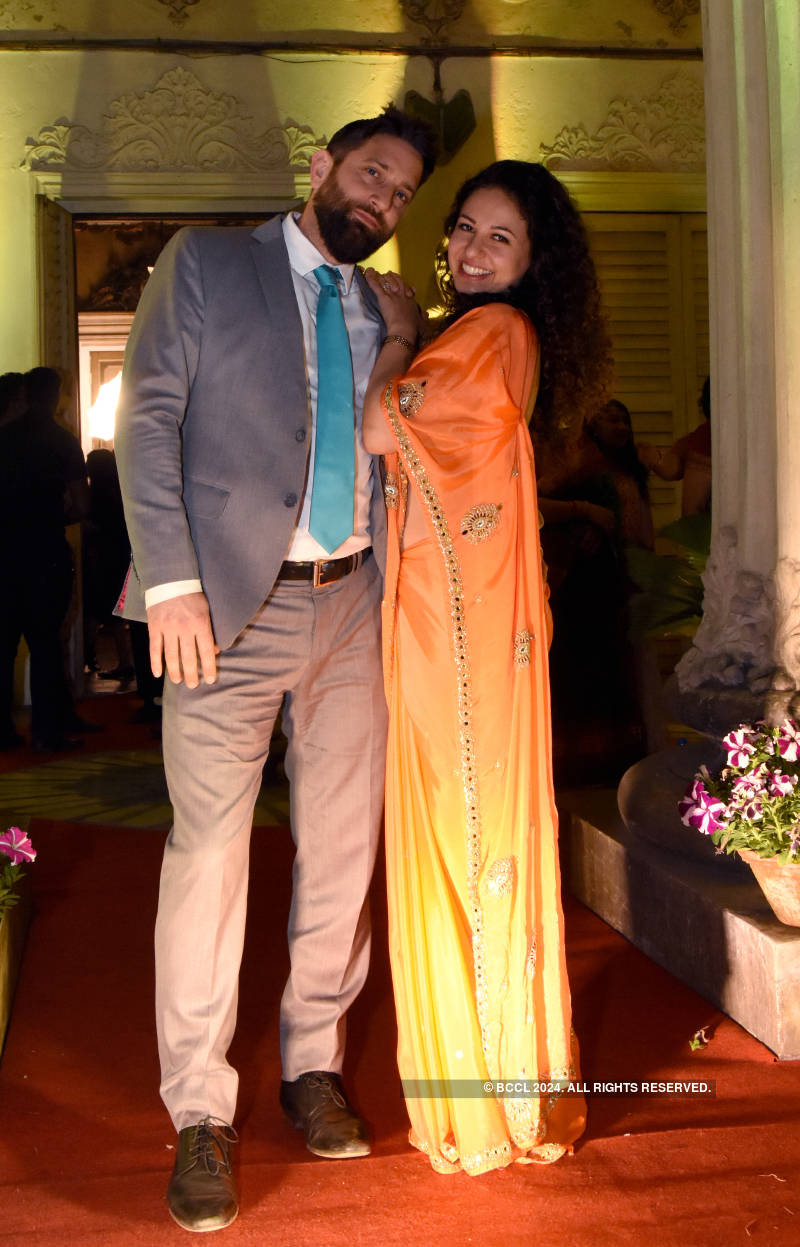 Celebs attend musician Sourendro Mullick and Poulomi's wedding reception