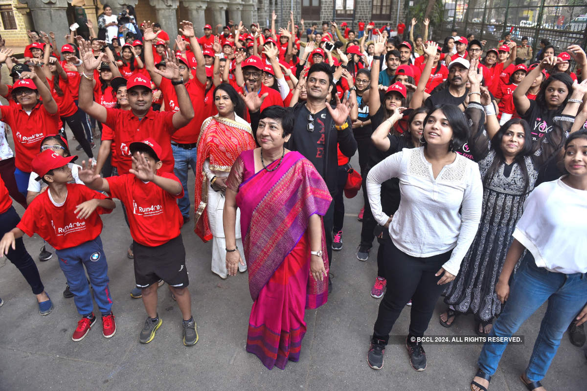 International Women's Day: Mumbaikar participate in the 'Run 4 Niine' event