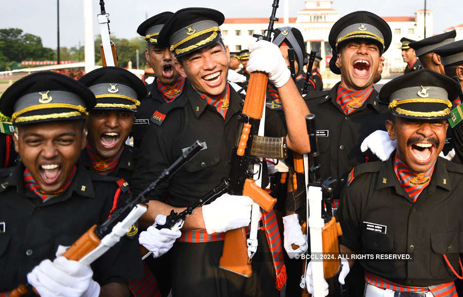172 officers commissioned as officers of Indian Army