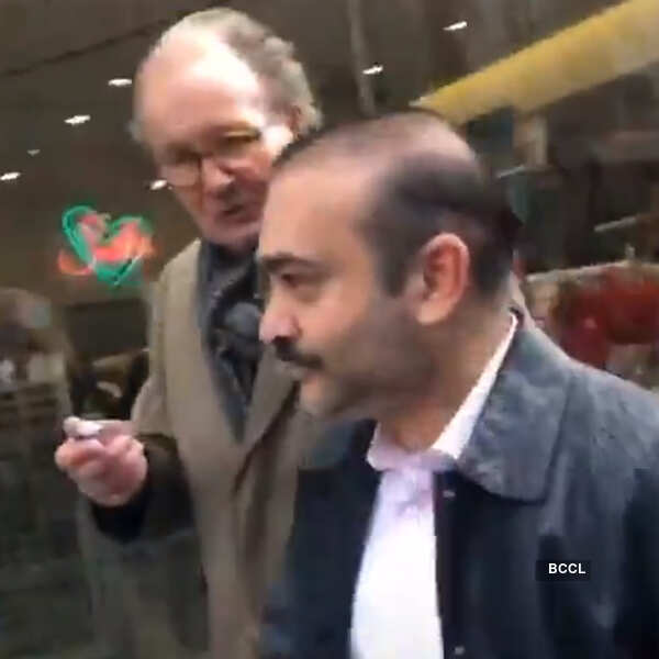Fugitive Indian diamantaire Nirav Modi roams freely on London streets