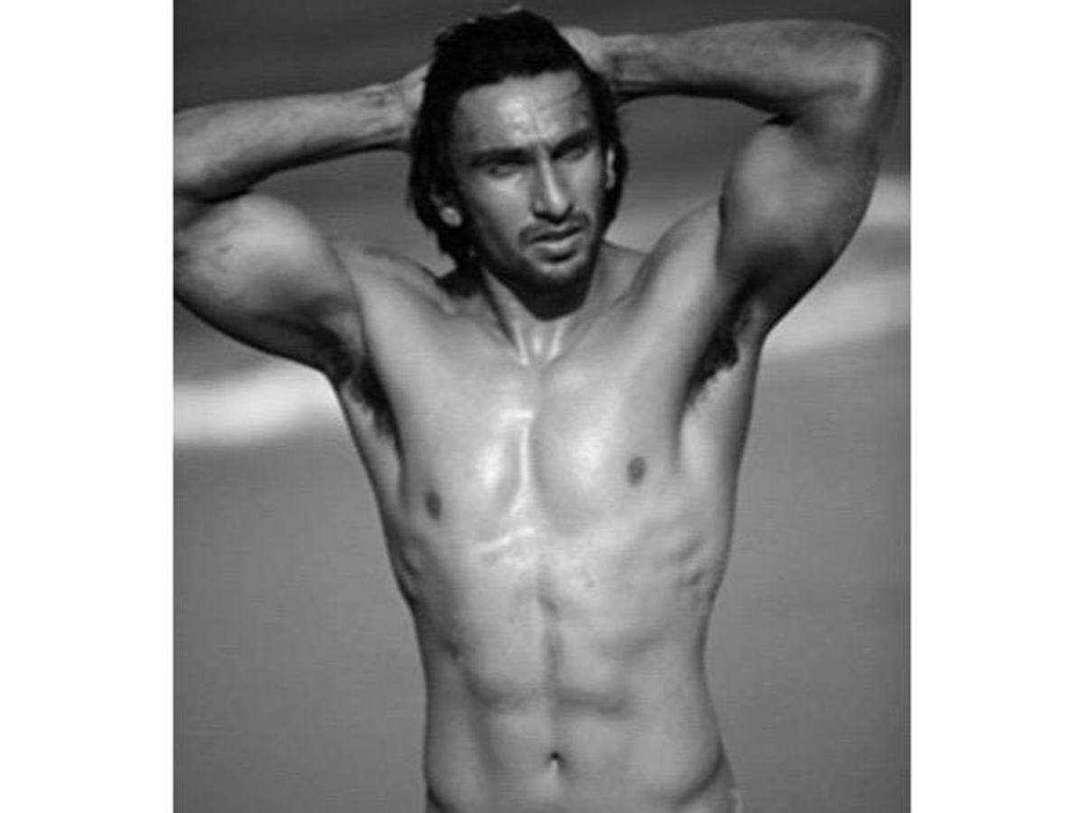 Ranveer Singh Posts 'Extra Gluten' Shirtless Pic. The Internet Thinks It's  'Mind Blowing