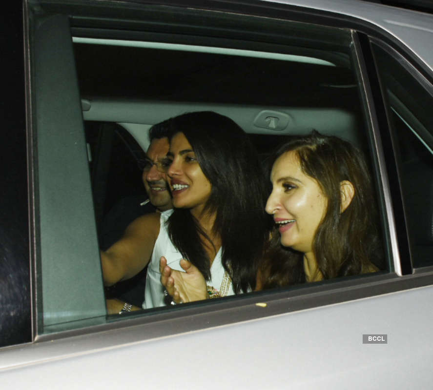 Priyanka Chopra parties hard with Jacqueline Fernandez and Huma Qureshi