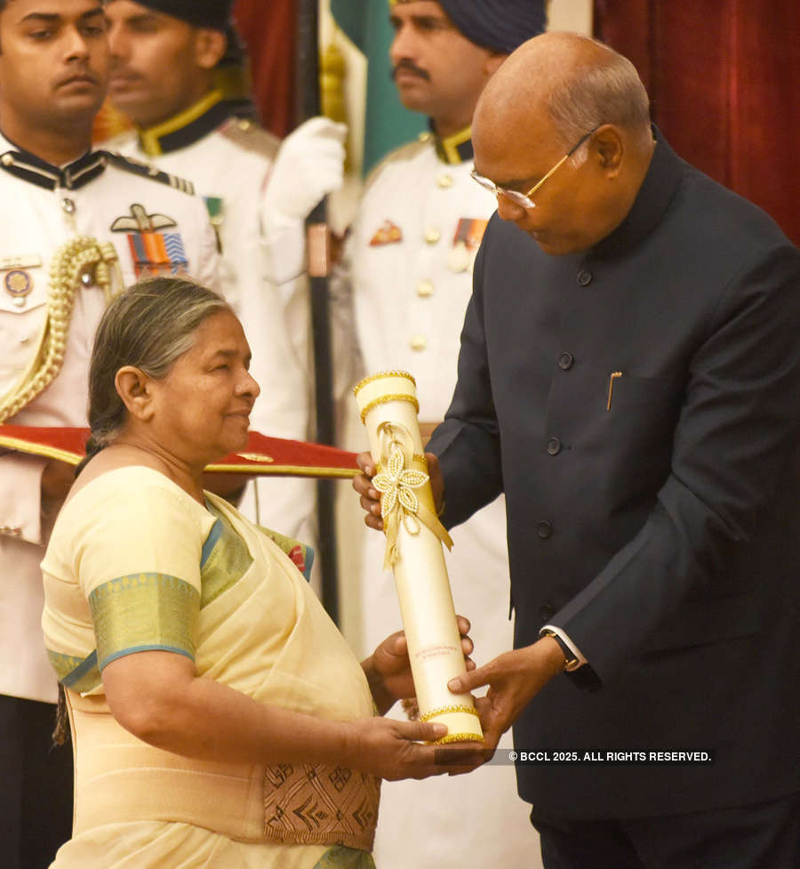 President Ram Nath Kovind confers Padma Awards