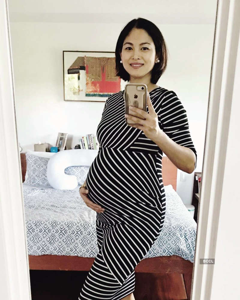 Former Miss Universe Miriam Quiambao embraces motherhood at 44