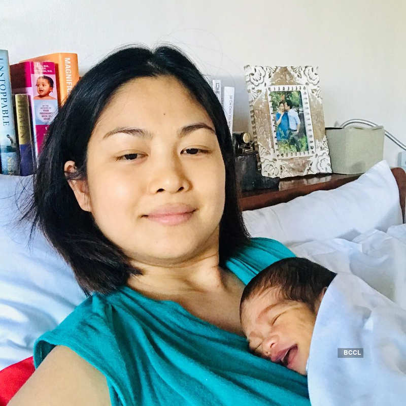 Former Miss Universe Miriam Quiambao embraces motherhood at 44