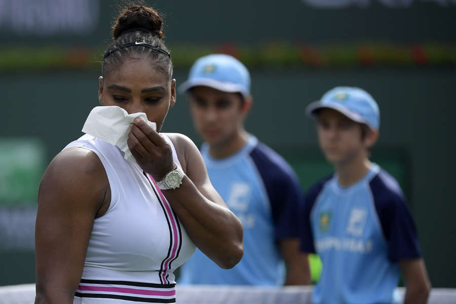 Serena Williams leaves BNP Paribas Open due to illness