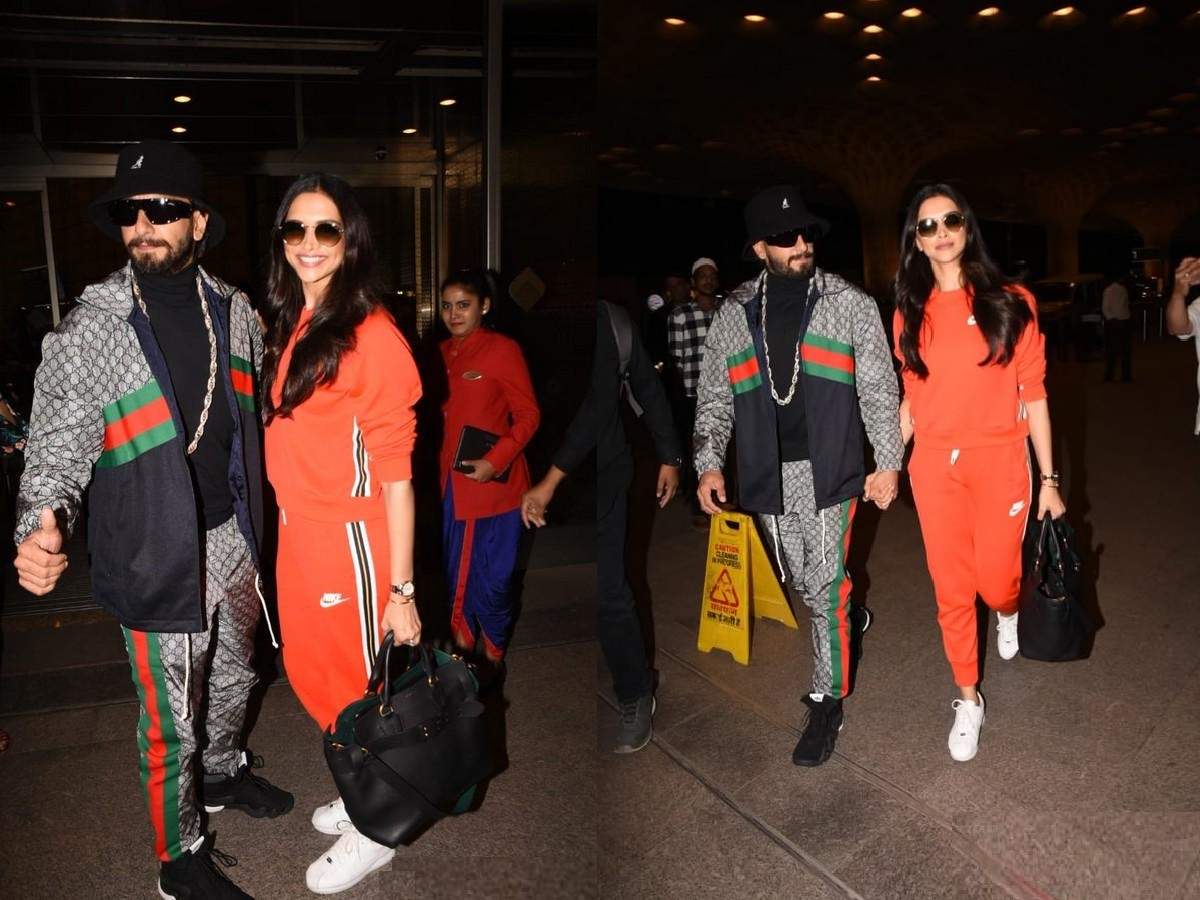 Photos: Ranveer Singh and Deepika Padukone make for a happy couple as ...