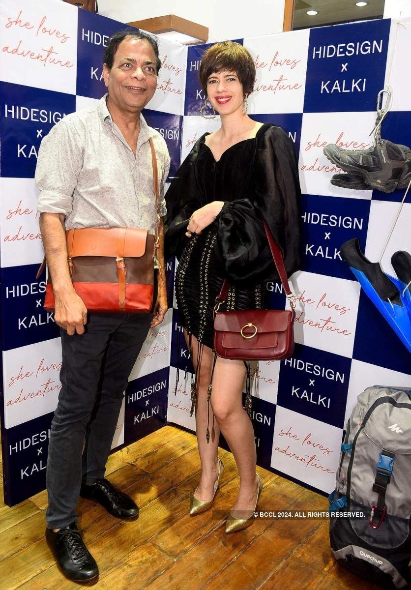 Kalki Koechlin just collaborated with Hidesign for a range of sustainable  handbags