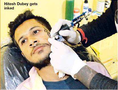 Trending Tattoos Facial Tattoos The Latest Style Statement In Bhopal Times Of India