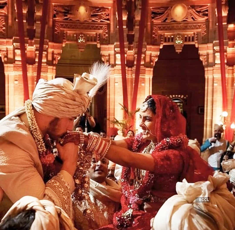 Unseen pictures from Priyanka Chopra and Nick Jonas’s haldi ceremony