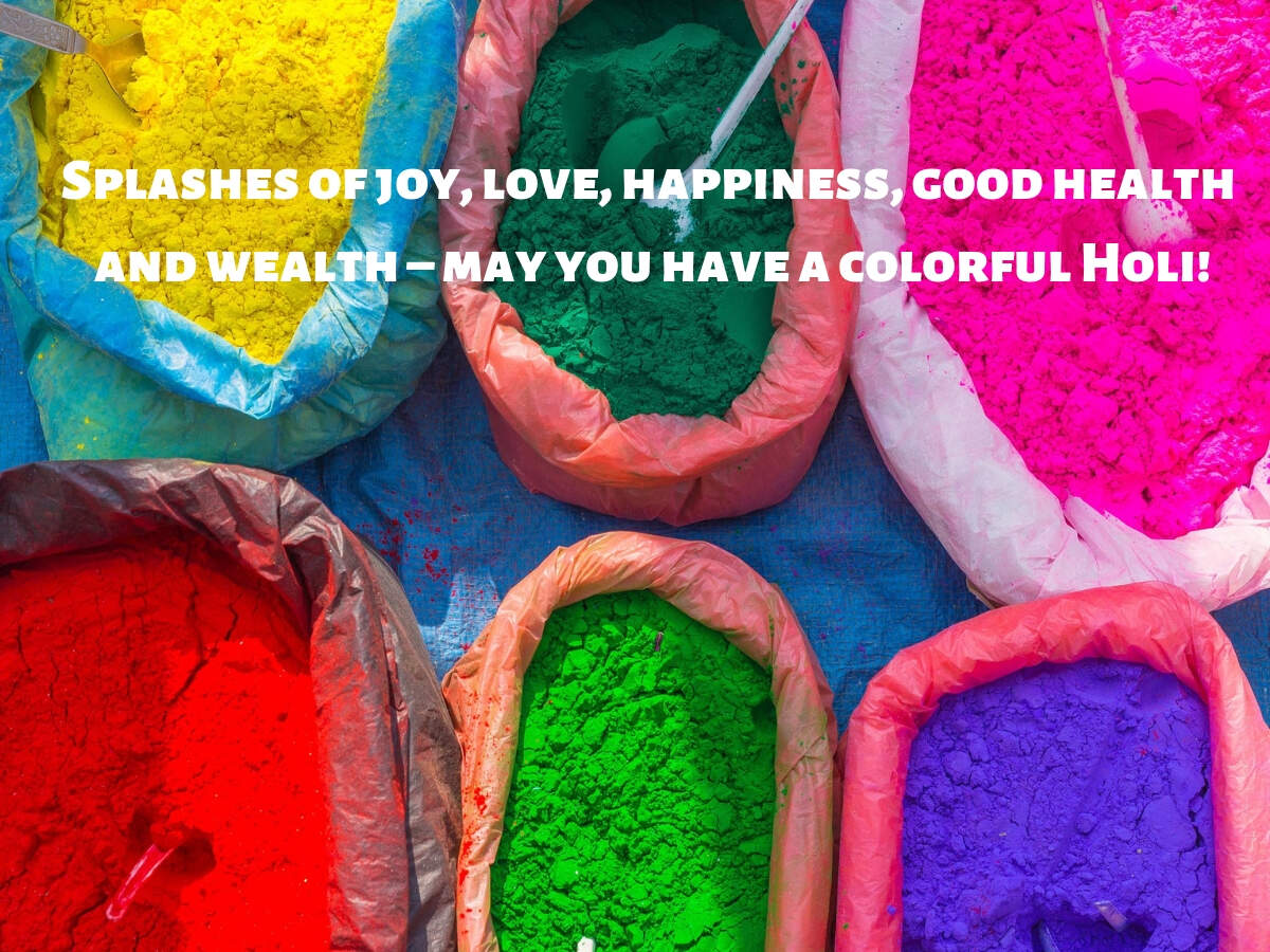 Happy Holi 2020: Happy Holi Wishes, Messages, Quotes, Status & Images