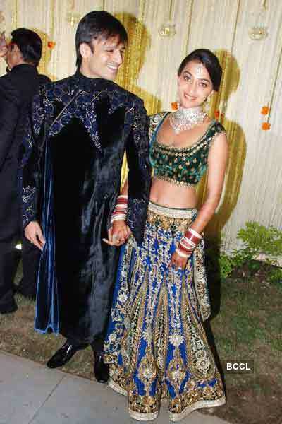 Vivek & Priyanka's wedding reception