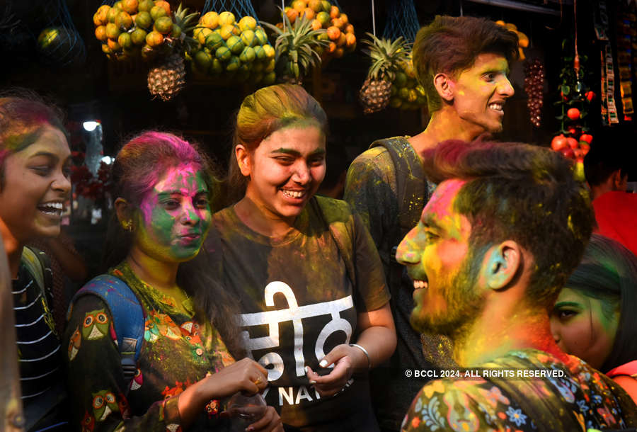 Nation celebrates Holi with great fervour