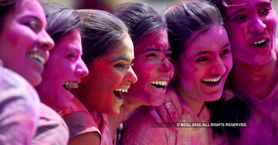 Nation celebrates Holi with great fervour