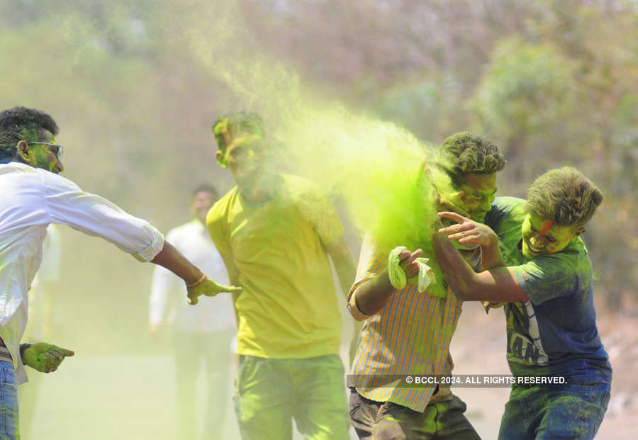 Nation celebrates Holi with great fervour