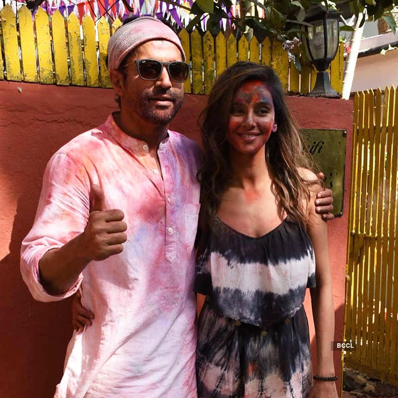 Lovebirds Farhan-Shibani, Arjun-Gabriella steal limelight at Bollywood’s starry Holi parties