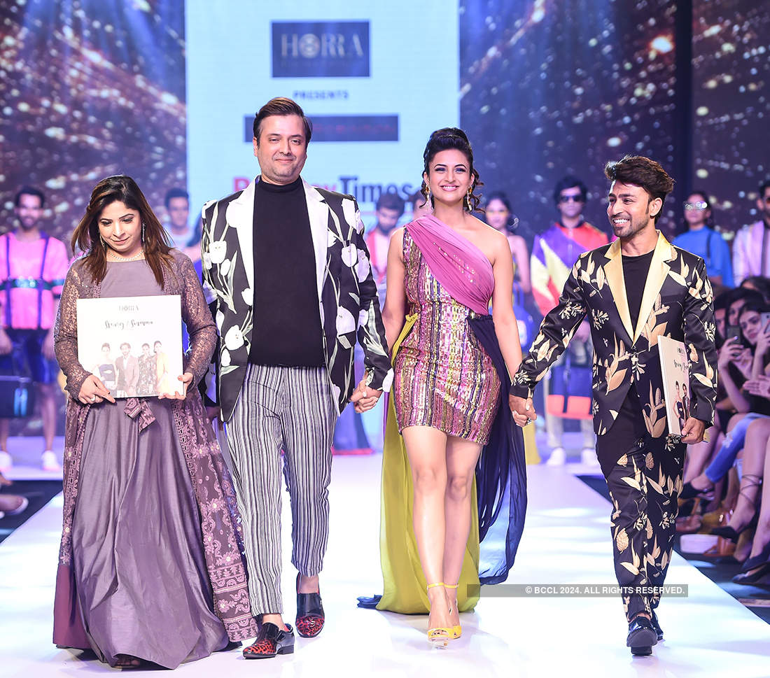 Divyanka Tripathi Dahiya turns showstopper for Victor Robinson at the Bombay Times Fashion Week