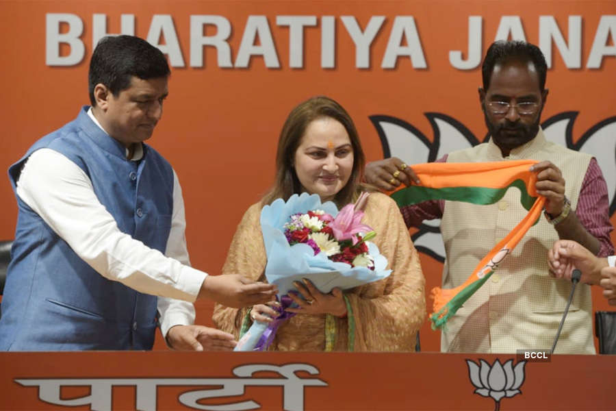 Actor-turned-politician Jaya Prada joins BJP