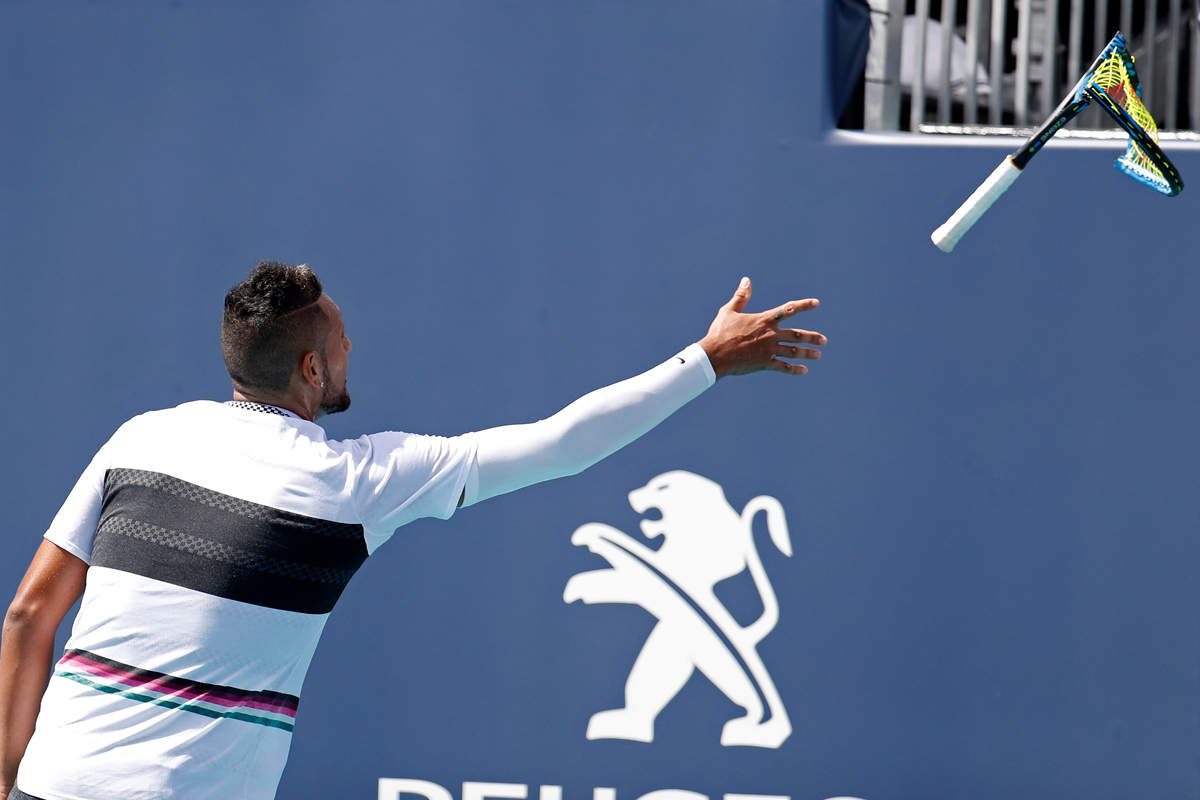 Nick Kyrgios' dramatic loss against Borna Coric