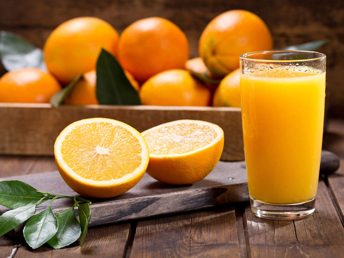 orange juice for good skin