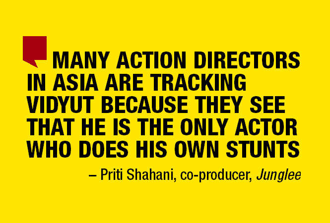   Quote Junglee "title =" Quote Junglee "/> </div>
<p>  In fact, Junglee's director, Chung Chi (Nicky) Li – who has worked extensively with Jackie Chan – was so impressed that he promised to work again with Vidyut. Shahani explains: "Nicky contacted Vidyut, saying" I would like to do a movie with you again. "He said that if you do another movie with him, tell me, because I told him owes another. "Li himself praises Vidyut's commitment and apologizes for some of the injuries that the actor suffered during the Junglee Waterfall. He says," It's Would drive very hard and would finish all the dangerous stunts alone.I also wish to apologize to him for the fact that he was injured in the ear and head during the shooting. "<br />

</div>
</pre>
</pre>
[ad_2]
<br /><a href=