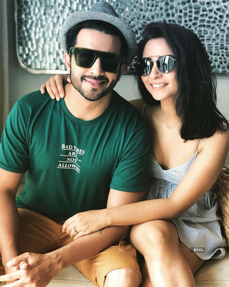 Dheeraj Dhoopar and Vinny Arora chill out in Goa