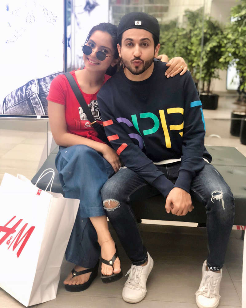 Dheeraj Dhoopar and Vinny Arora chill out in Goa