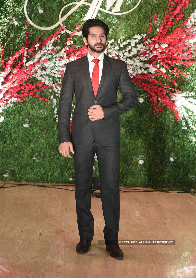 Urvashi Rautela, Arjun Rampal and other celebs attend Jayantilal Gada's son’s starry wedding reception