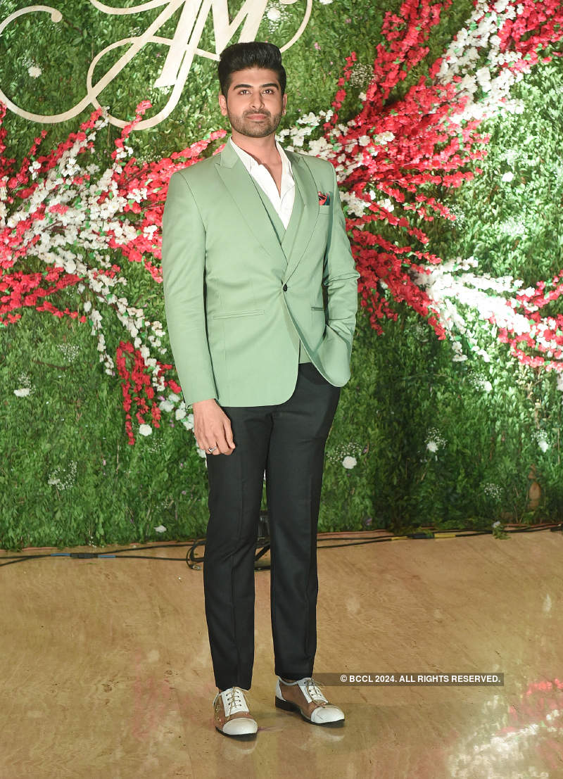 Urvashi Rautela, Arjun Rampal and other celebs attend Jayantilal Gada's son’s starry wedding reception