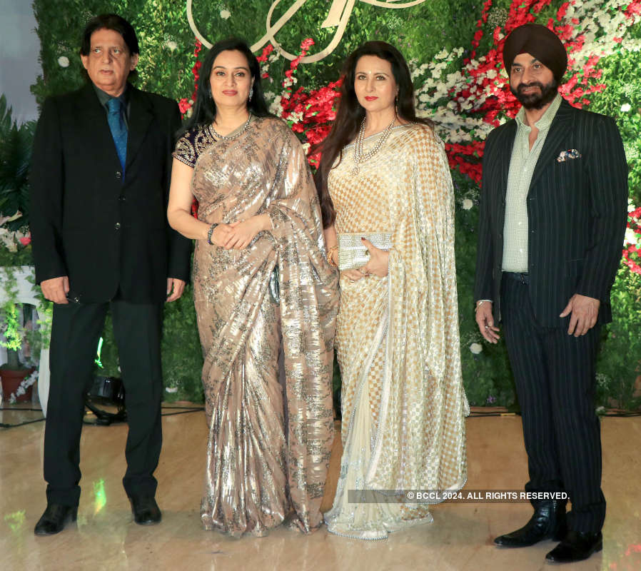 Urvashi Rautela, Arjun Rampal and other celebs attend Jayantilal Gada's son’s starry wedding reception