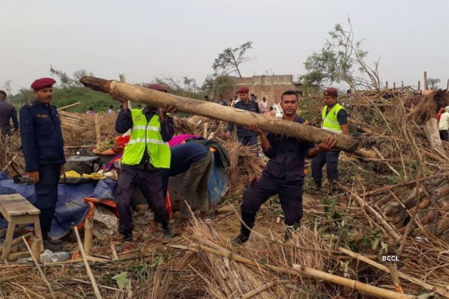 Dozens killed as storm hits Nepal