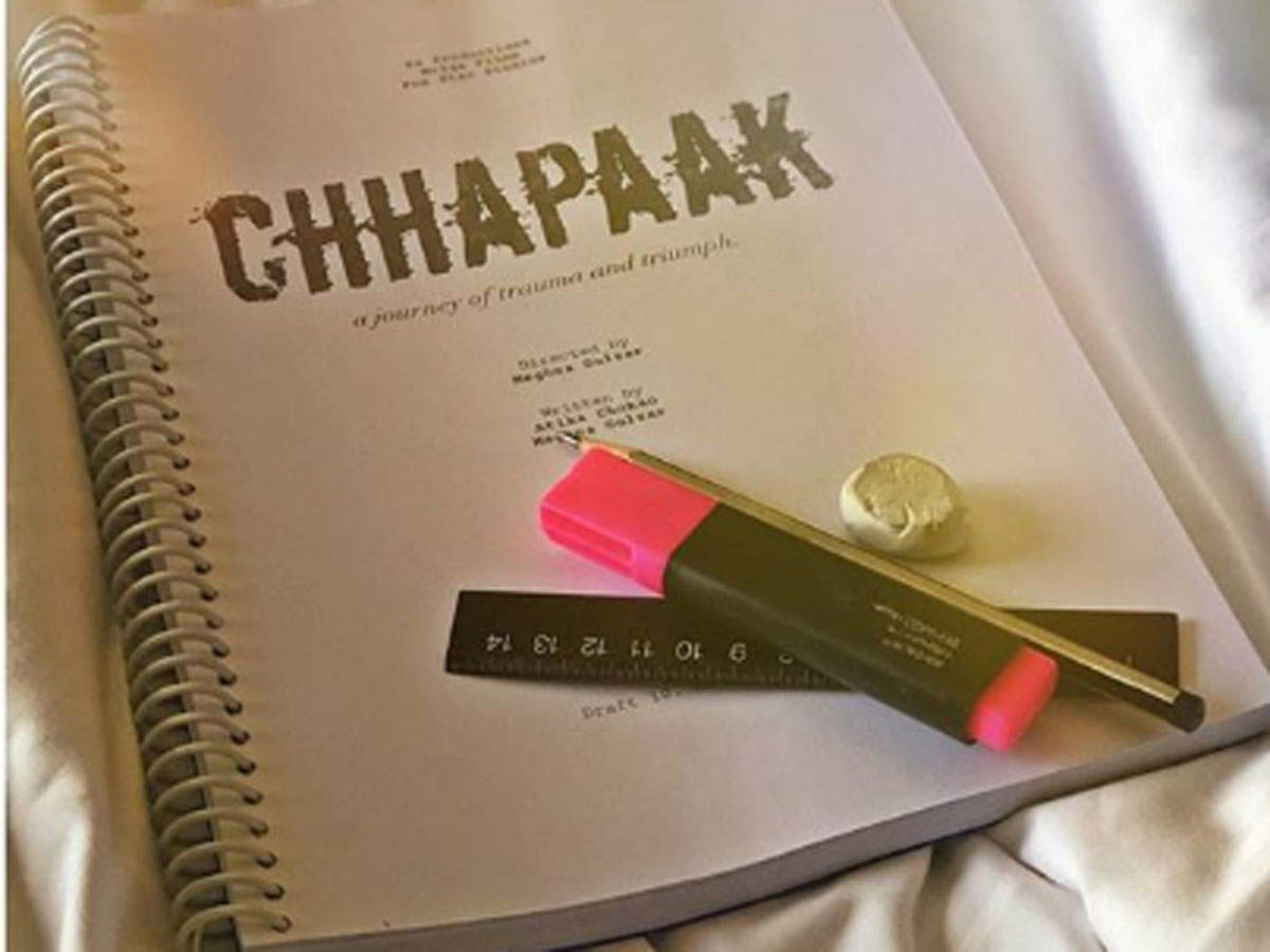 Chhapaak: Deepika Padukone reveals the 'kinda homework' she ever enjoyed through an instagram post