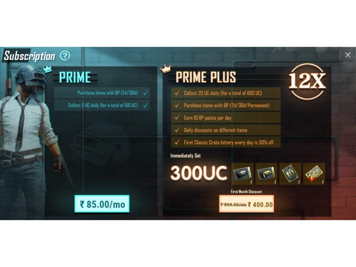 Pubg Mobile Prime Pubg Mobile Prime And Prime Plus Subscriptions - pubg mobile prime and prime plus subscriptions are now live here s everything you need to know