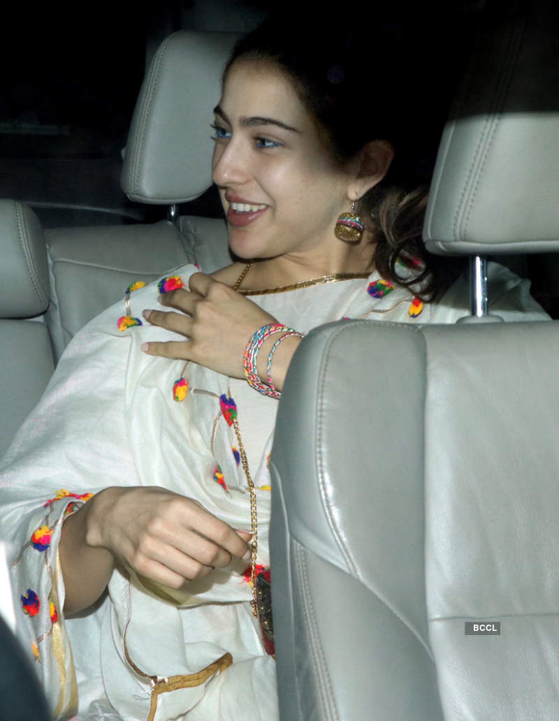 Sara Ali Khan, Tabu and other celebs attend Abu Jani's birthday party