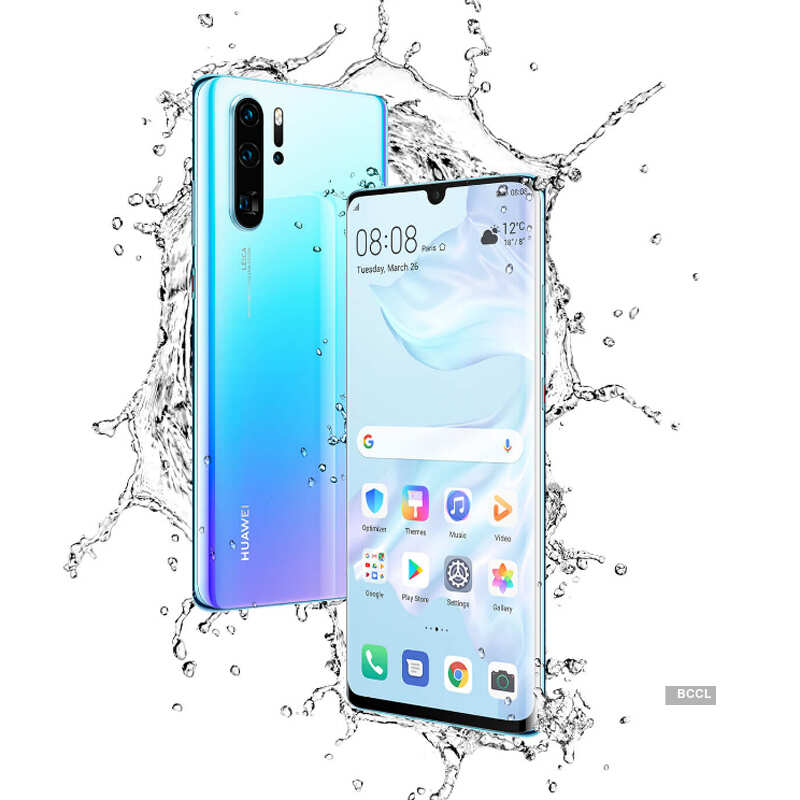 Pictures of the newly launched Huawei P30 Pro and P30 Lite
