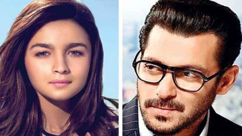   Alia Bhatt reacts to critics regarding Salman Khan's romance in "Inshallah". 