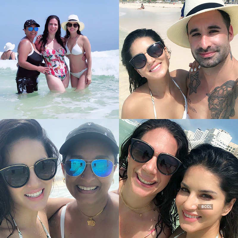 Sunny Leone is turning up the heat with her new pool pictures