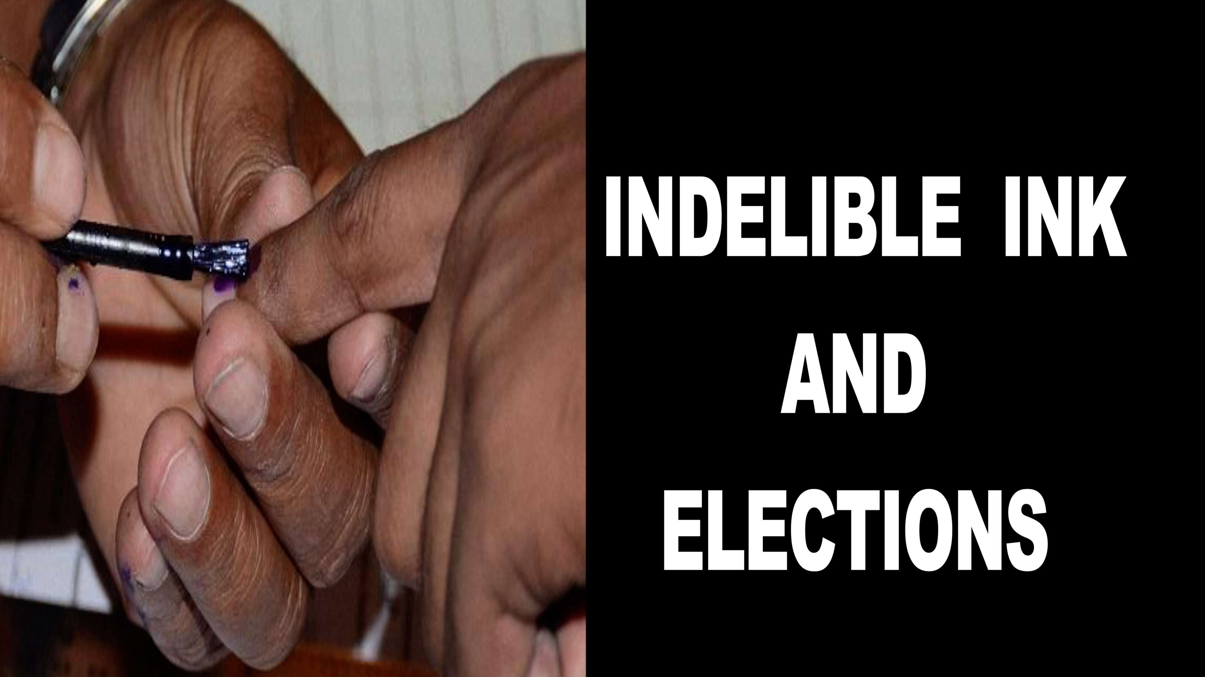 Election IQ: Ever heard the story of indelible ink?