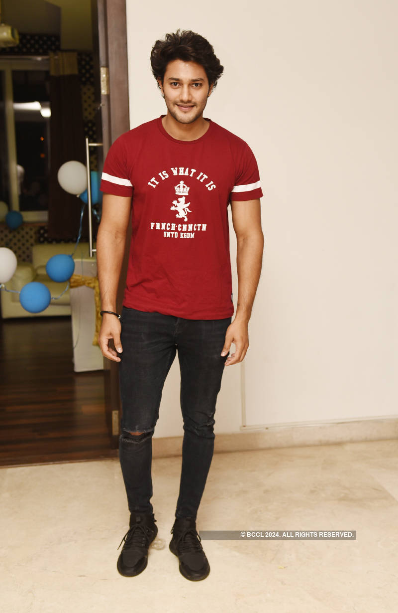 Tollywood actor Samrat Reddy's starry birthday party