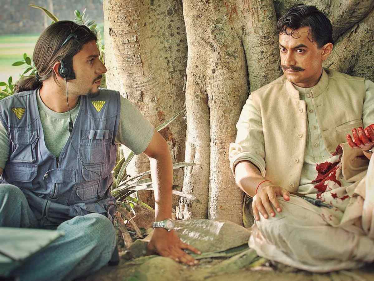 ​Arjun Mathur shares a throwback picture with Aamir Khan from the sets of his film