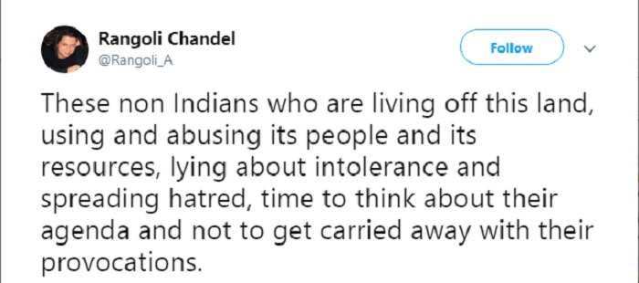   0001 "title =" 0001 "/> </div>
<p>  While Razdan's tweet was hunted down, it seems that Rangoli's search of Alia and his mother did not seem to appeal to Internet users either. Rangoli and Kangana were both criticized on social media for joining Alia and continually badaulting her.
</p></div>
</pre>
</pre>
[ad_2]
<br /><a href=