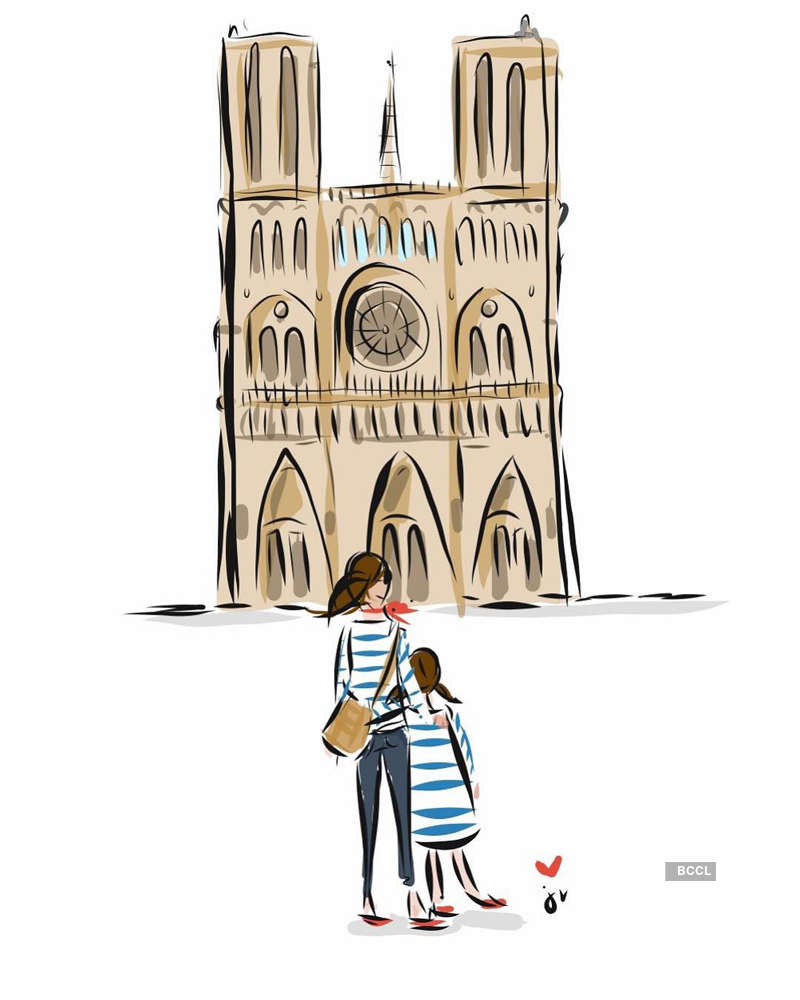 An emotional bouquet of artistic tributes for Notre-Dame Cathedral
