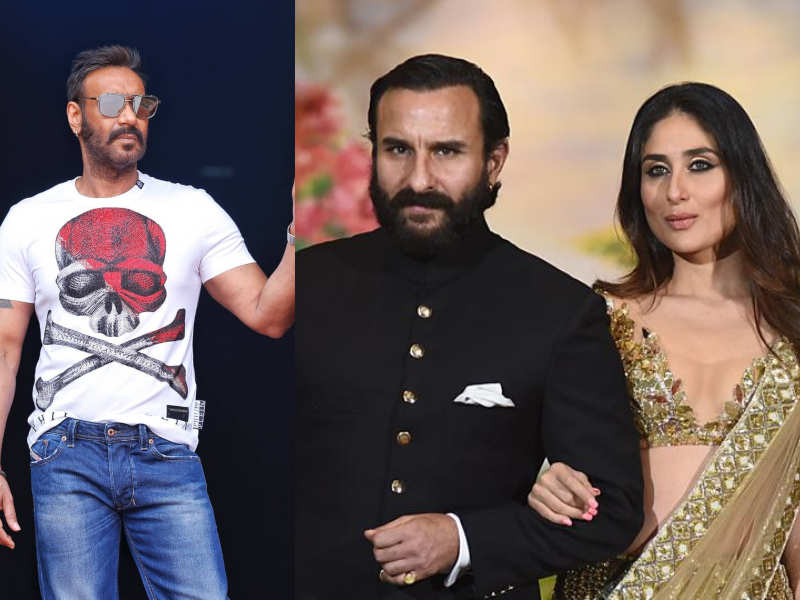 This is how Saif Ali Khan reacted to Ajay Devgn’s 'De De Pyaar De' dialogue about his age difference with Kareena Kapoor Khan