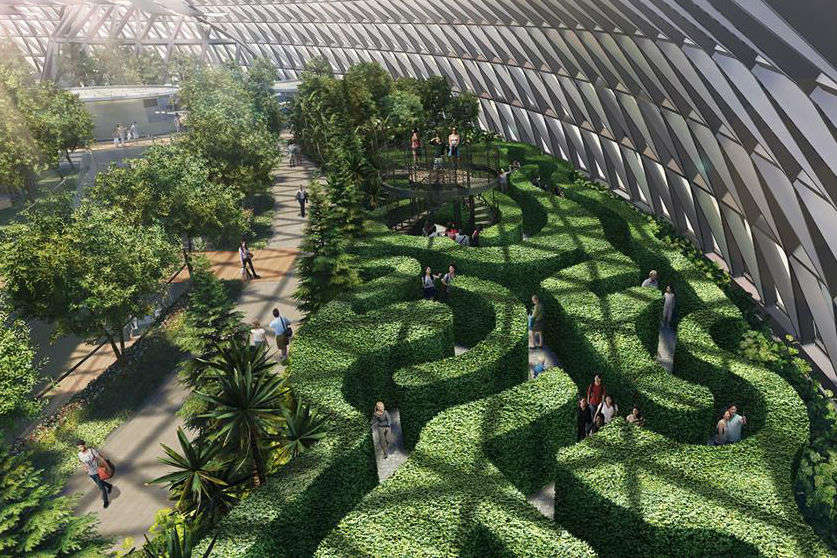 Singapore S Jewel Changi Airport Gets The World S Tallest Indoor