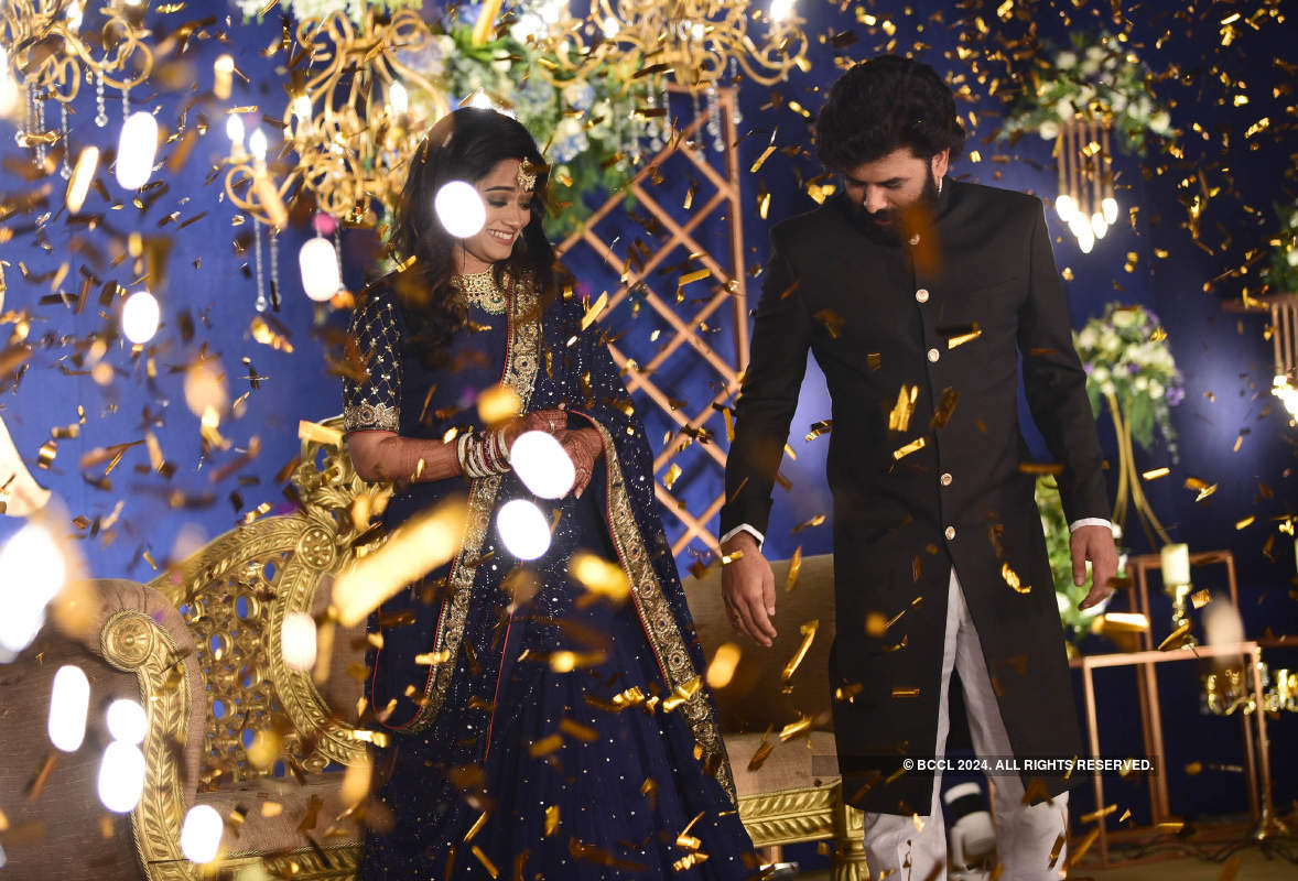 Sunny Wayne and Renjini Kunju's star-studded wedding reception