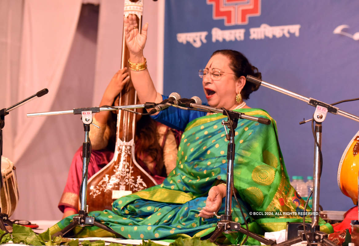 Parveen Sultana performs at an event