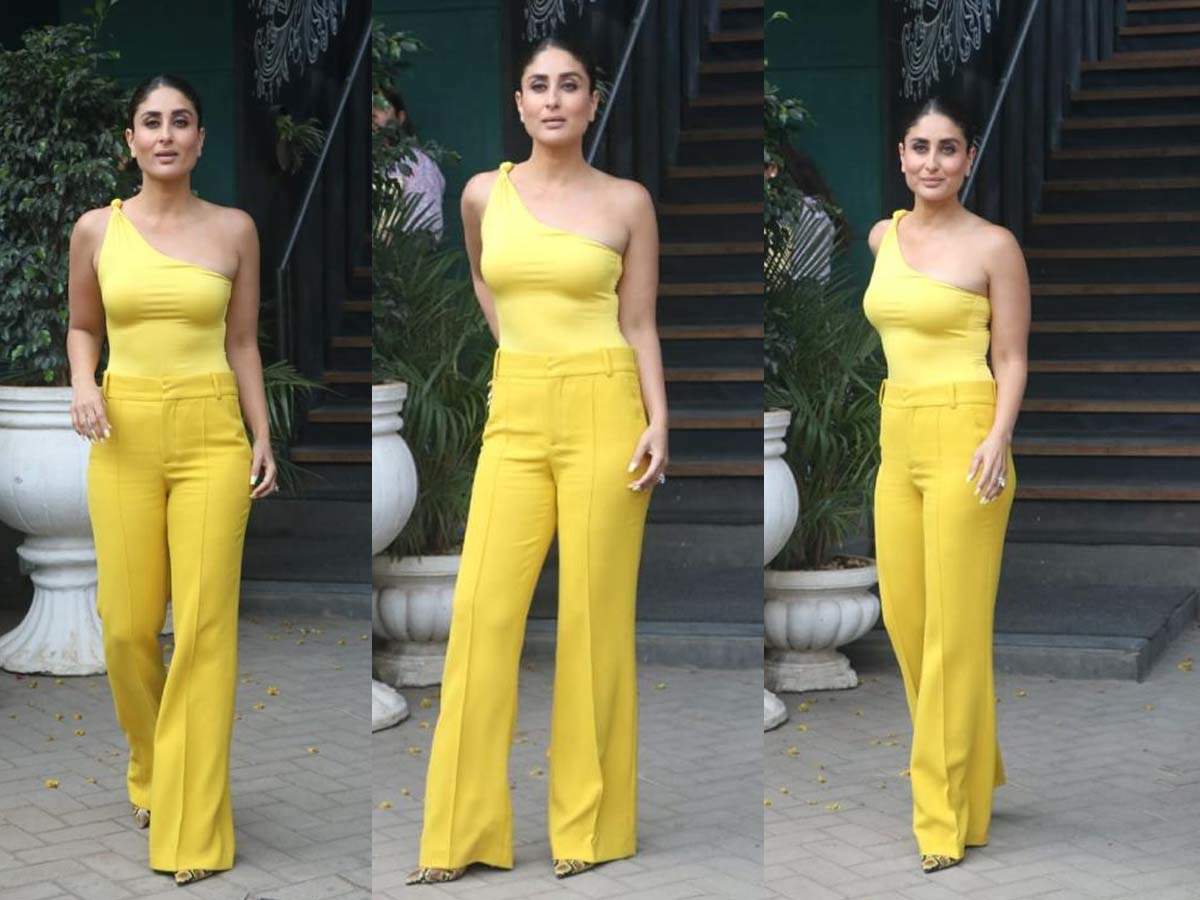 ​​Photos: Kareena Kapoor Khan goes for an all-yellow look as steps out in the city